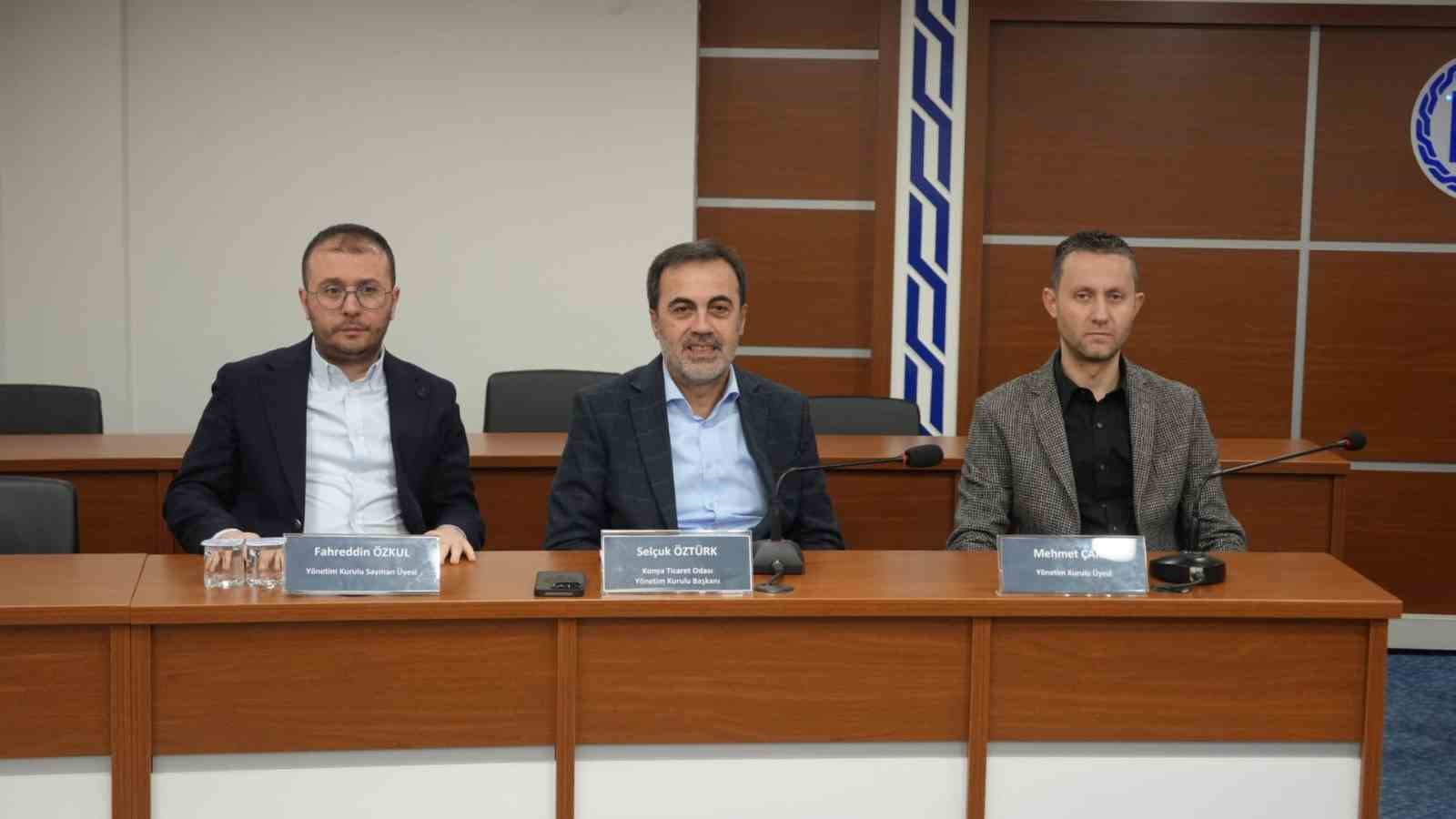 KTO Başkanı &Ouml;zt&uuml;rk: "Emek yoğun sekt&ouml;rlerimiz başta olmak &uuml;zere KOBİ&rsquo;lere d&ouml;n&uuml;k yeni adımlar atılmalı"
