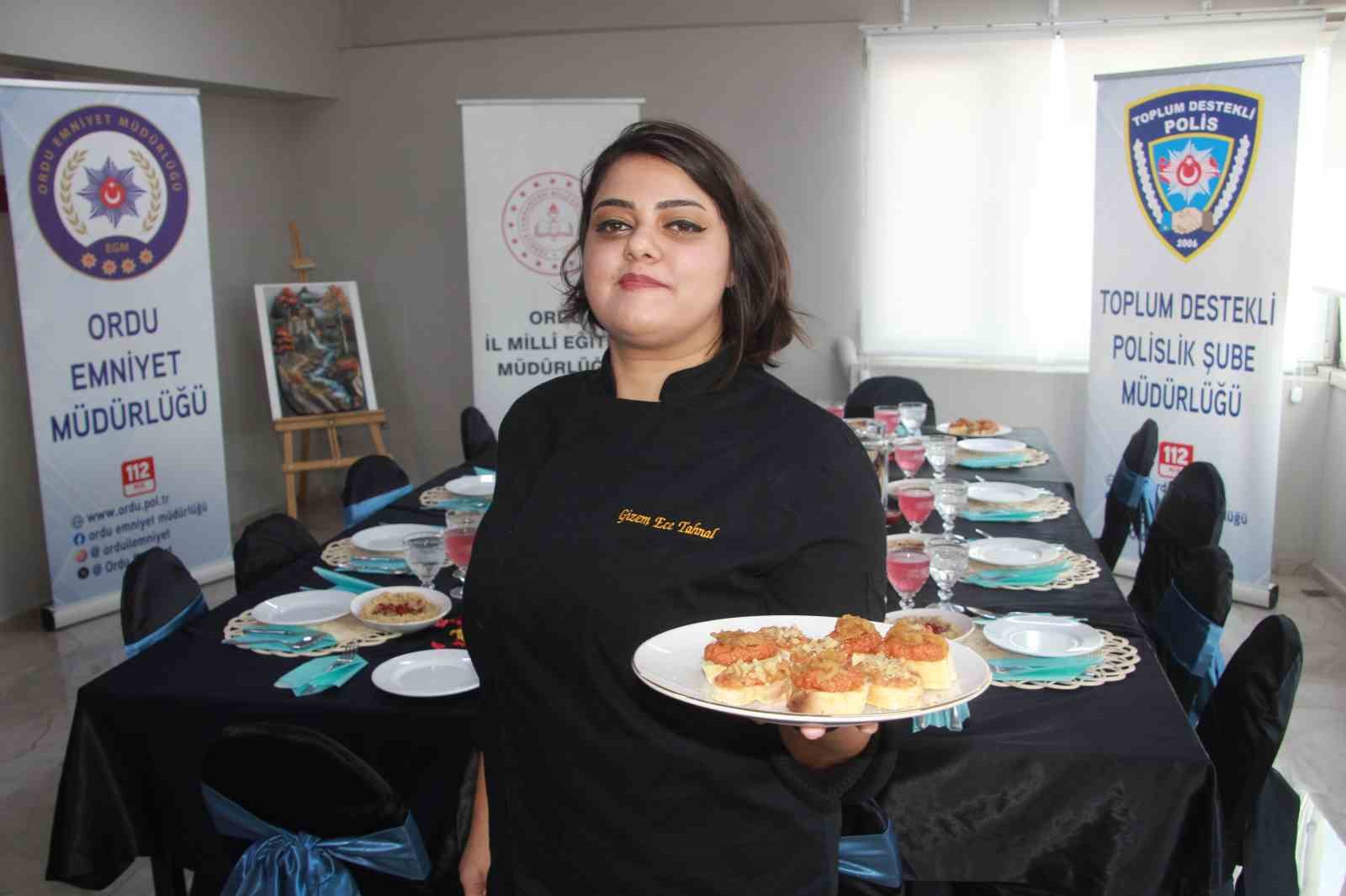 Geleceğin aşçıları hünerlerini sergiledi
