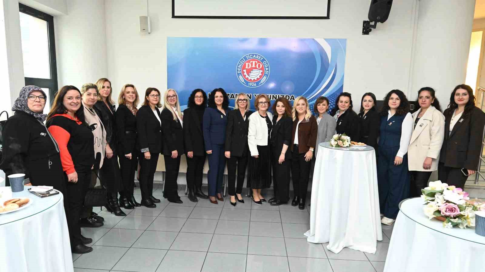 Denizlili kadın girişimciler DTO’da bir araya geldi
