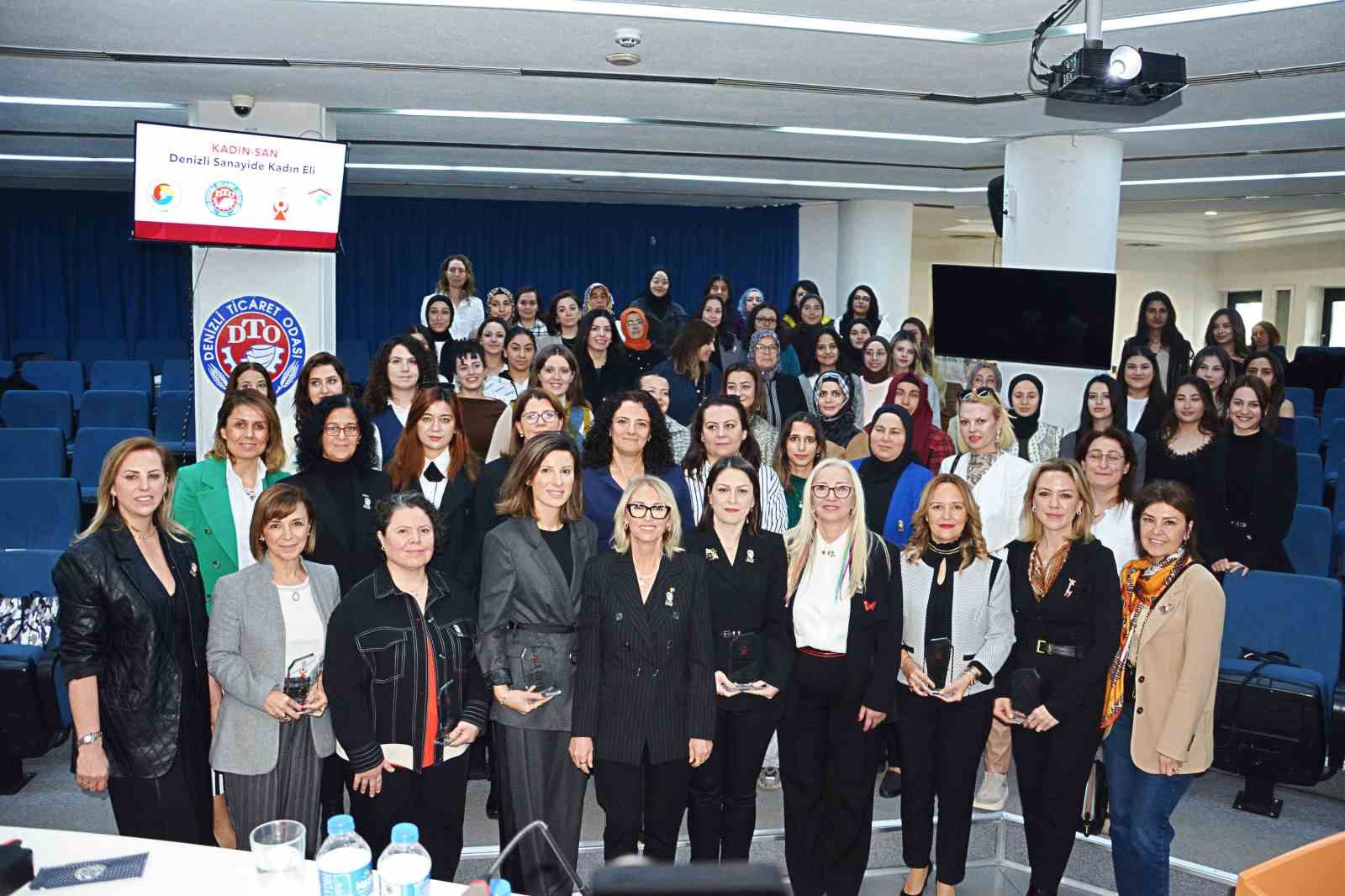 Denizlili kadın girişimciler DTO’da bir araya geldi