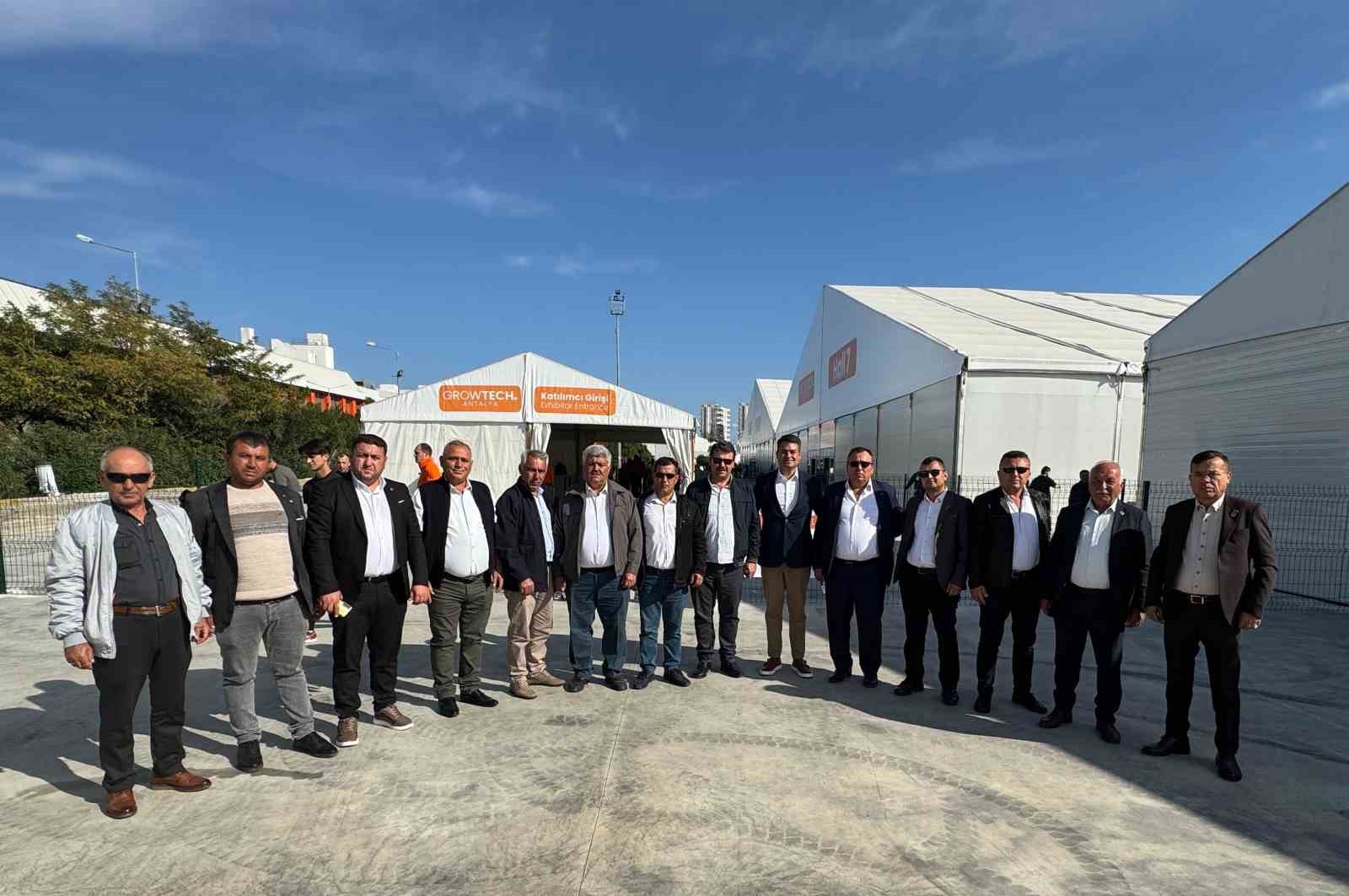 Milaslı Muhtarlar GrowTech 2025 Fuarı’na katıldı
