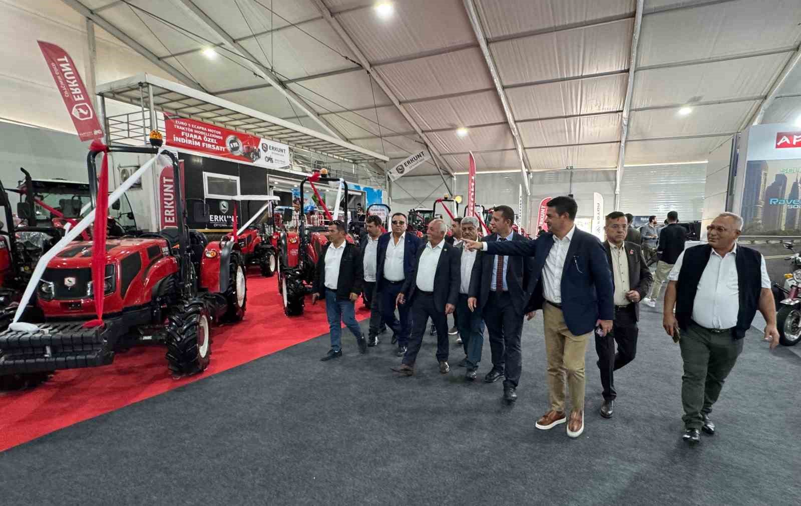 Milaslı Muhtarlar GrowTech 2025 Fuarı’na katıldı
