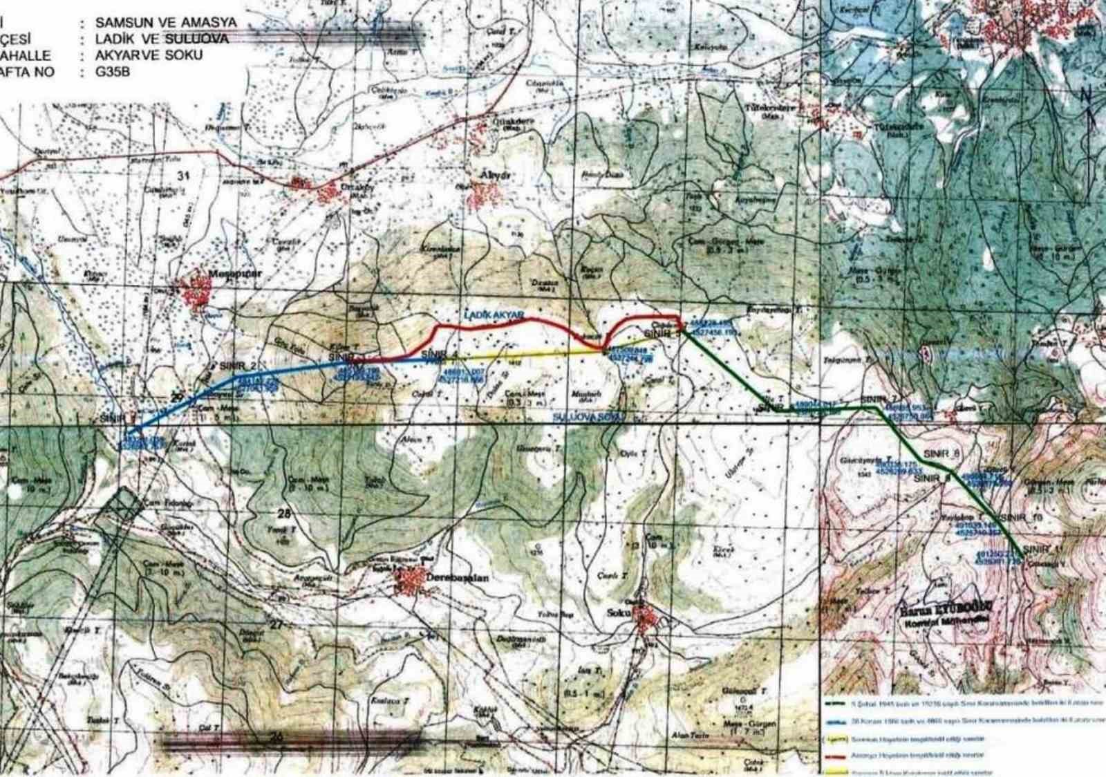 Samsun-Amasya sınırındaki ’toprak’ krizi: "Topraklarımızdan asla vazgeçmeyiz"