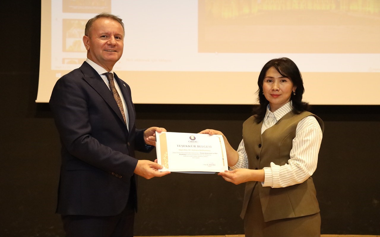 Ordu Üniversitesi Rektörü Prof. Dr. Baş: "Biz çok devletiz ama tek milletiz"