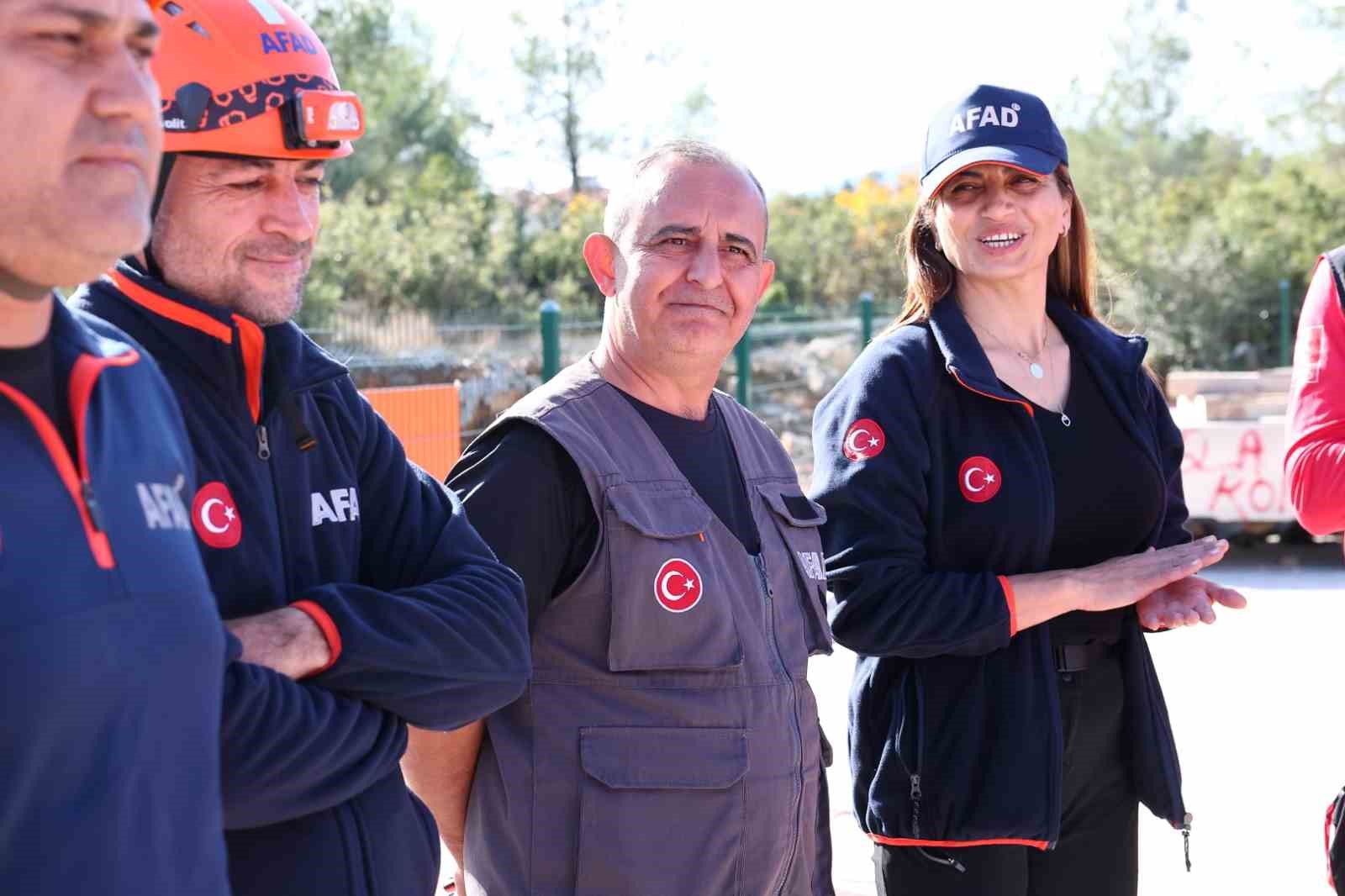 Bodrum Belediyesi kurtarma ekibi, sınavı başarıyla tamamladı