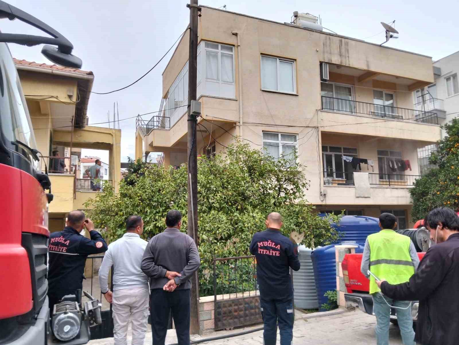 Ocakta unutulan yemekten &ccedil;ıkan yangında 2 kedi telef oldu
