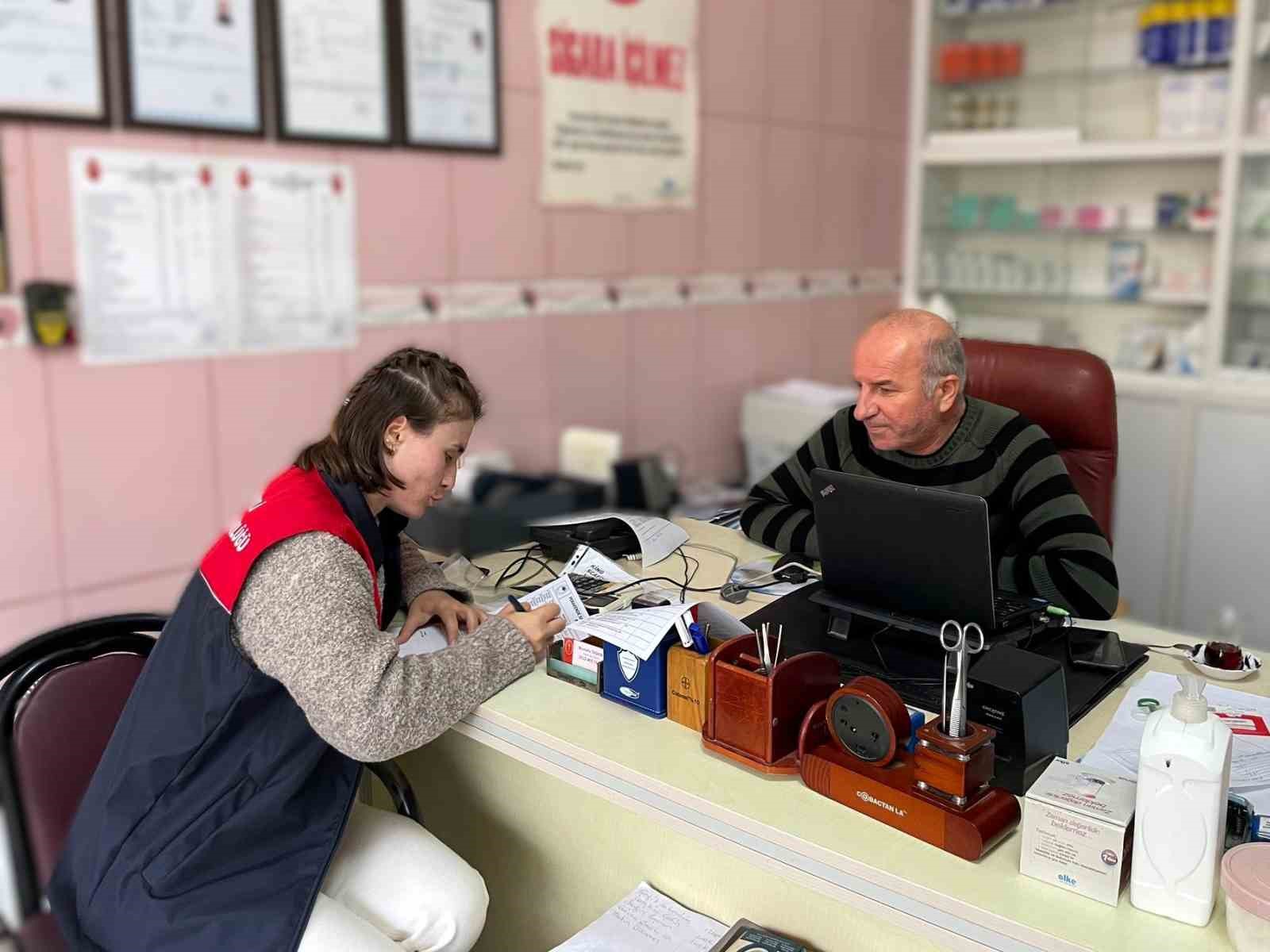 Pehlivanköy’de veteriner muayenehaneleri denetlendi