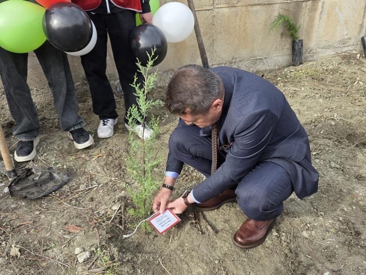 Bilecik&rsquo;te &ouml;ğrenciler fidan dikerek kardeşlik ve &ccedil;evre bilinci kazandı
