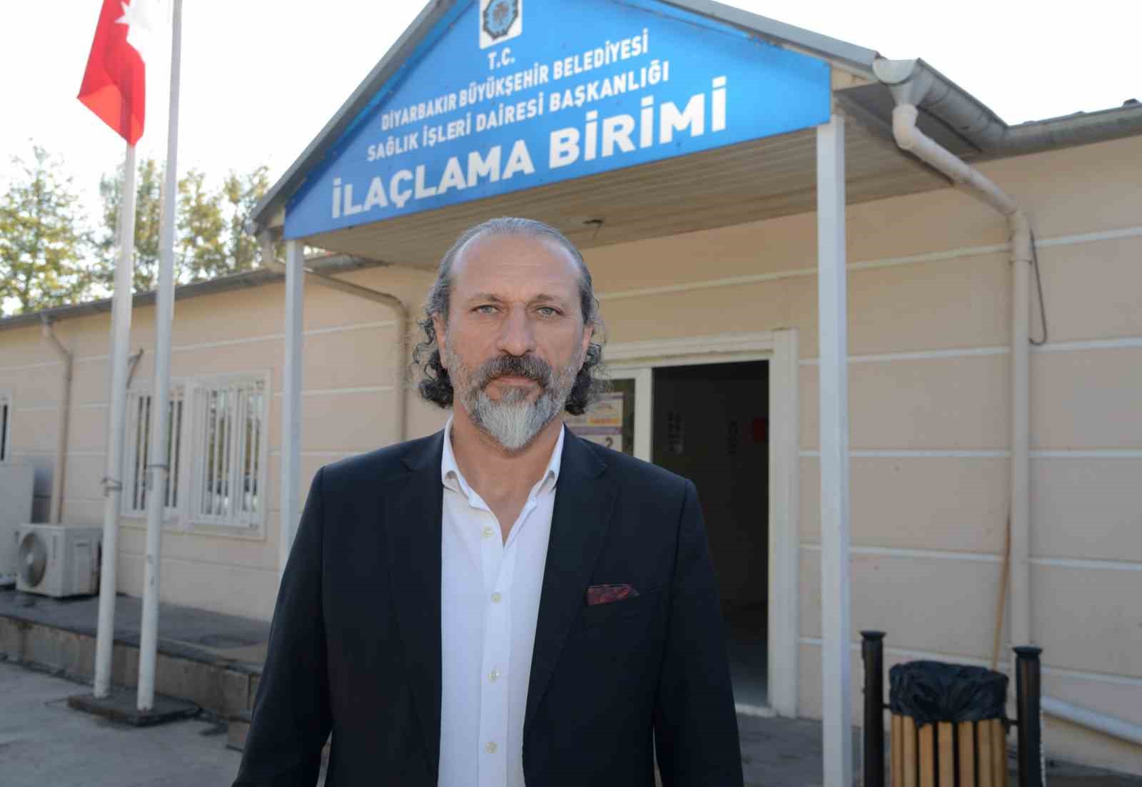 Diyarbakır&rsquo;da haşerelere karşı kışlak ila&ccedil;lamanın startı verildi
