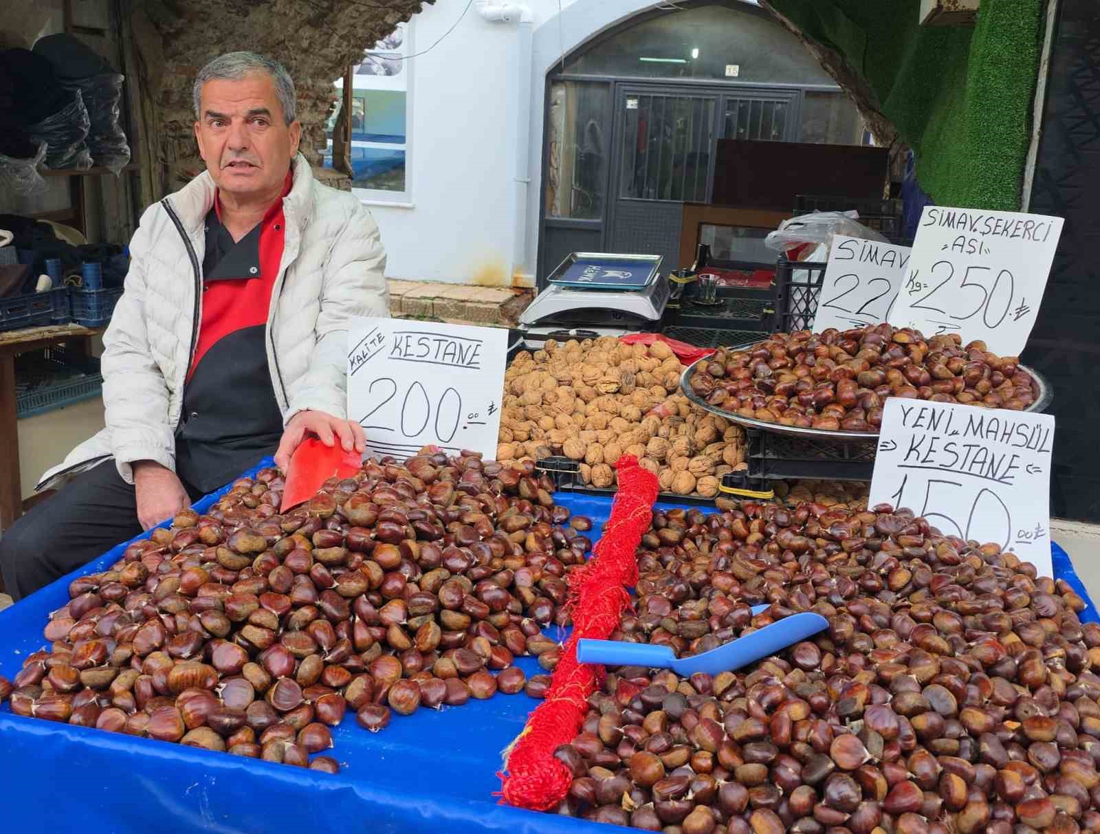 Simav kestanesi kış aylarının gözdesi