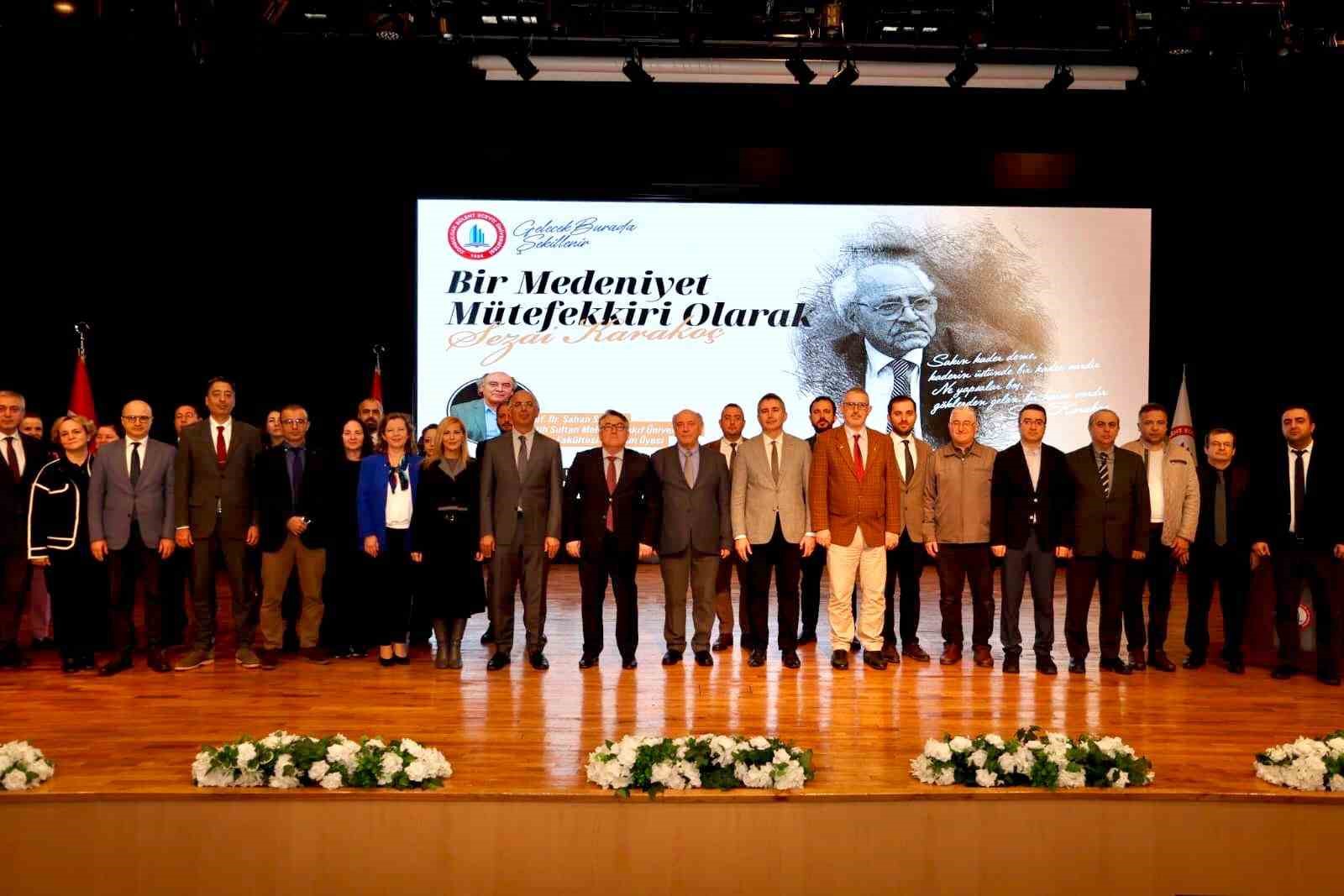 B&uuml;y&uuml;k M&uuml;tefekkir Diriliş Şairi Sezai Karako&ccedil;, BEUN&rsquo;da anıldı
