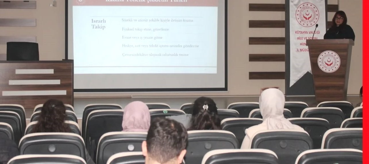 K&uuml;tahya&rsquo;da kamu personeline kadına y&ouml;nelik şiddetle m&uuml;cadele semineri
