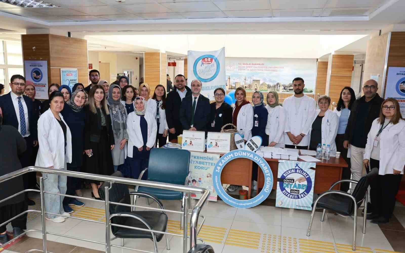 NÖHÜ’den diyabet farkındalığı etkinliği