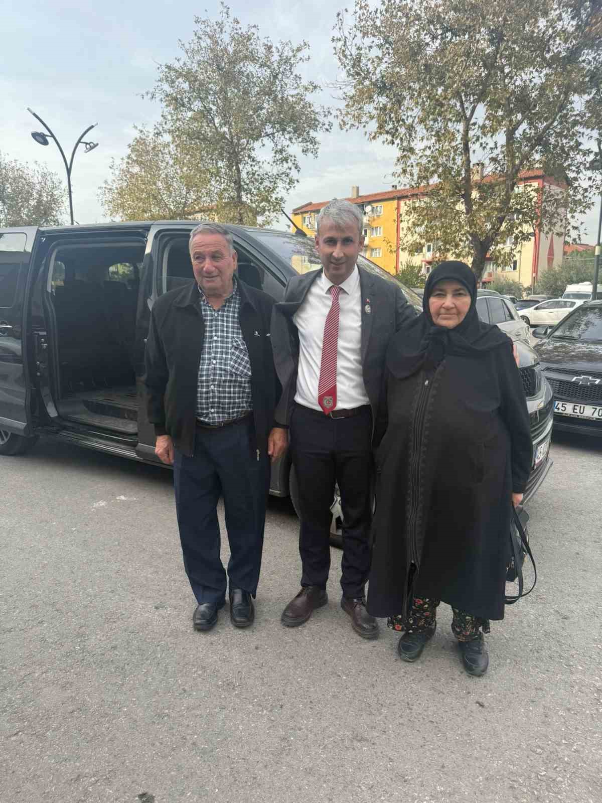 Şehit ailesinden Manisa protokolüne duygu dolu ziyaret