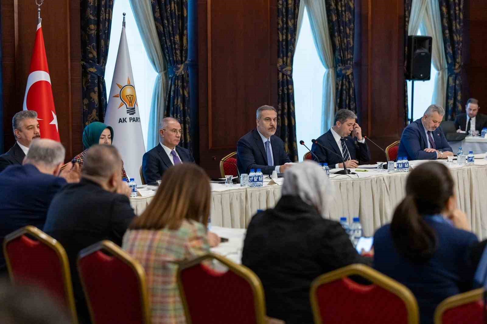 Bakan Fidan Marmara Bölge Milletvekilleri ile bir araya geldi 