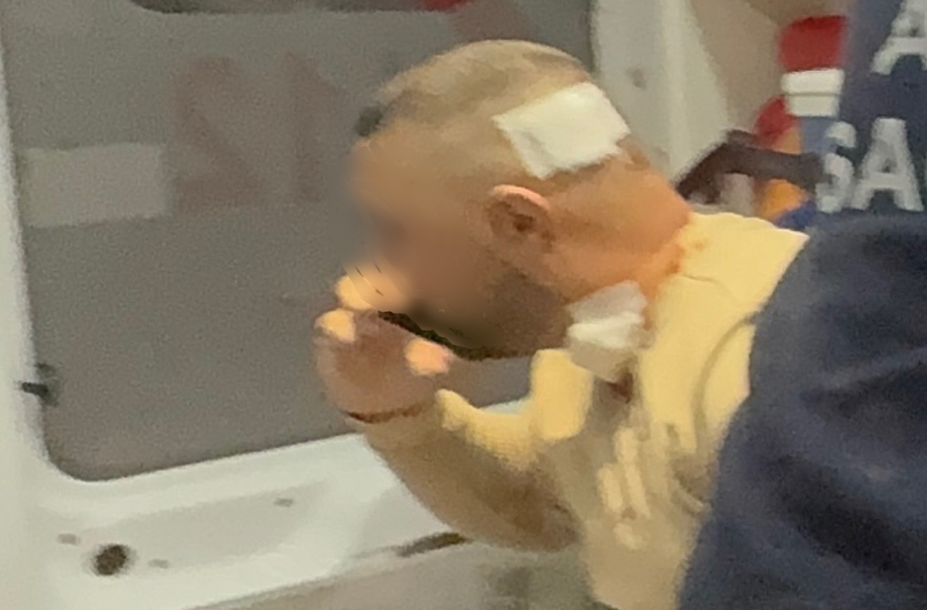 Amcasının bıçaklı saldırısında yaralandı