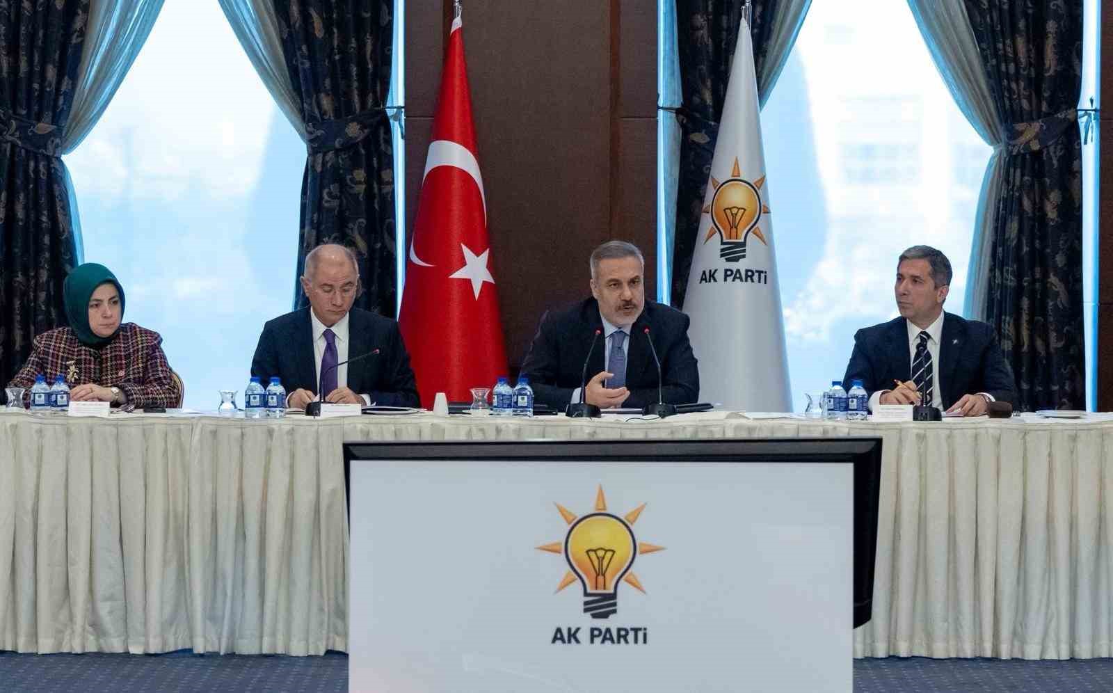 Bakan Fidan Marmara Bölge Milletvekilleri ile bir araya geldi