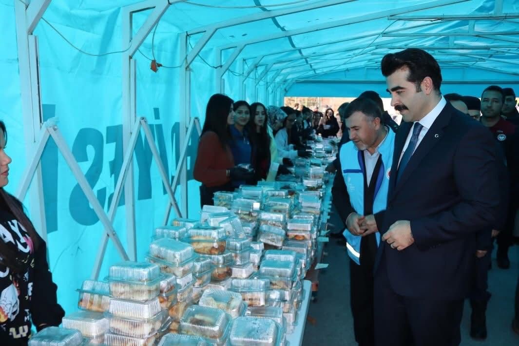 Tomarza&rsquo;da Gazze i&ccedil;in hayır panayırı yapıldı
