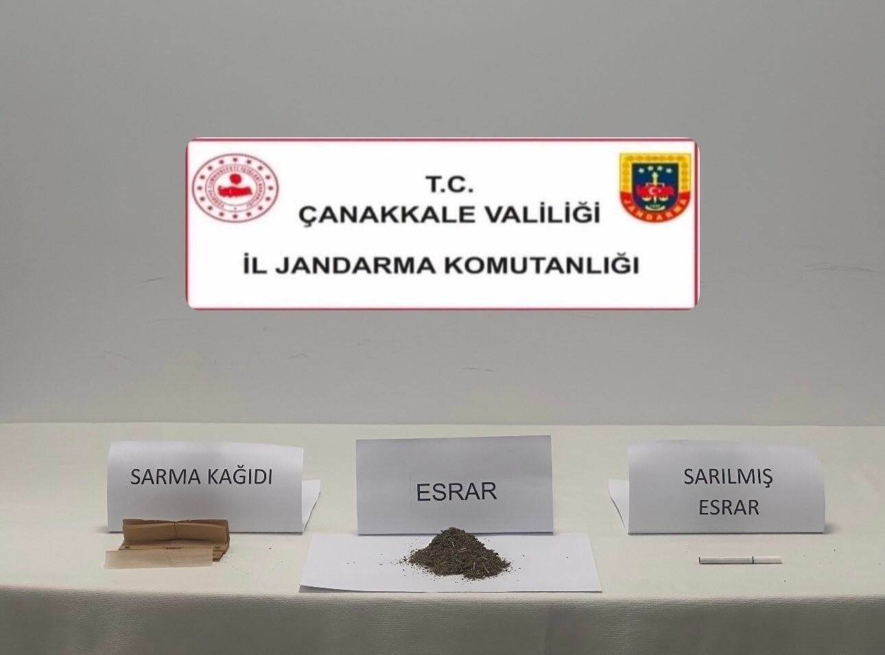 Çanakkale’de uyuşturucu operasyonu: 17 gözaltı