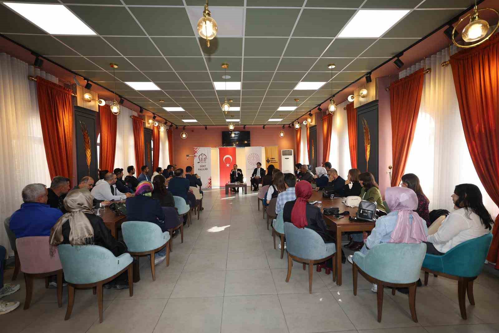 Siirt’te "Şehir ve Kültür Akademisi" programı