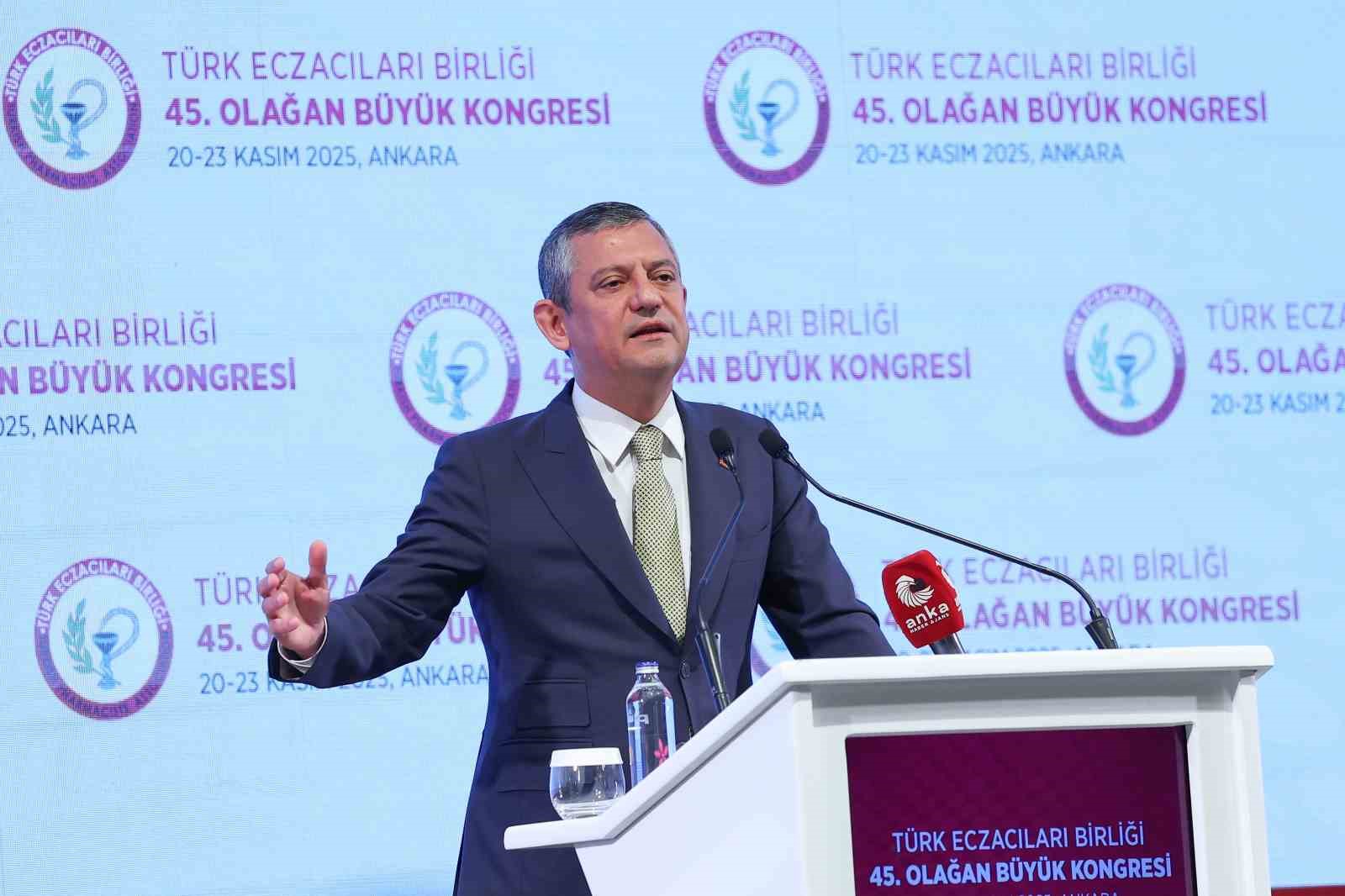 CHP Genel Başkanı Özel: "Adil vergi sistemi olan bir Türkiye müjdeliyor, ona doğru ilerliyoruz"