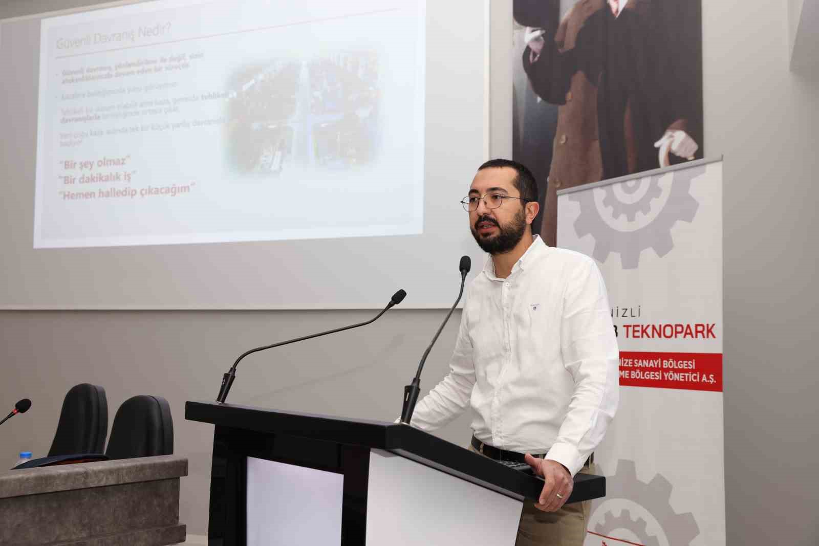 Denizli OSB’de 5S ve Güvenli Davranış eğitimi düzenlendi