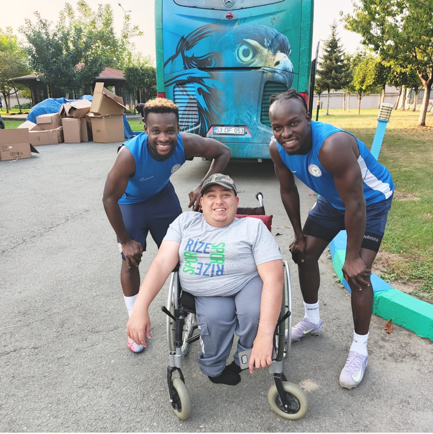 Çaykur Rizespor aşkı engel tanımıyor
