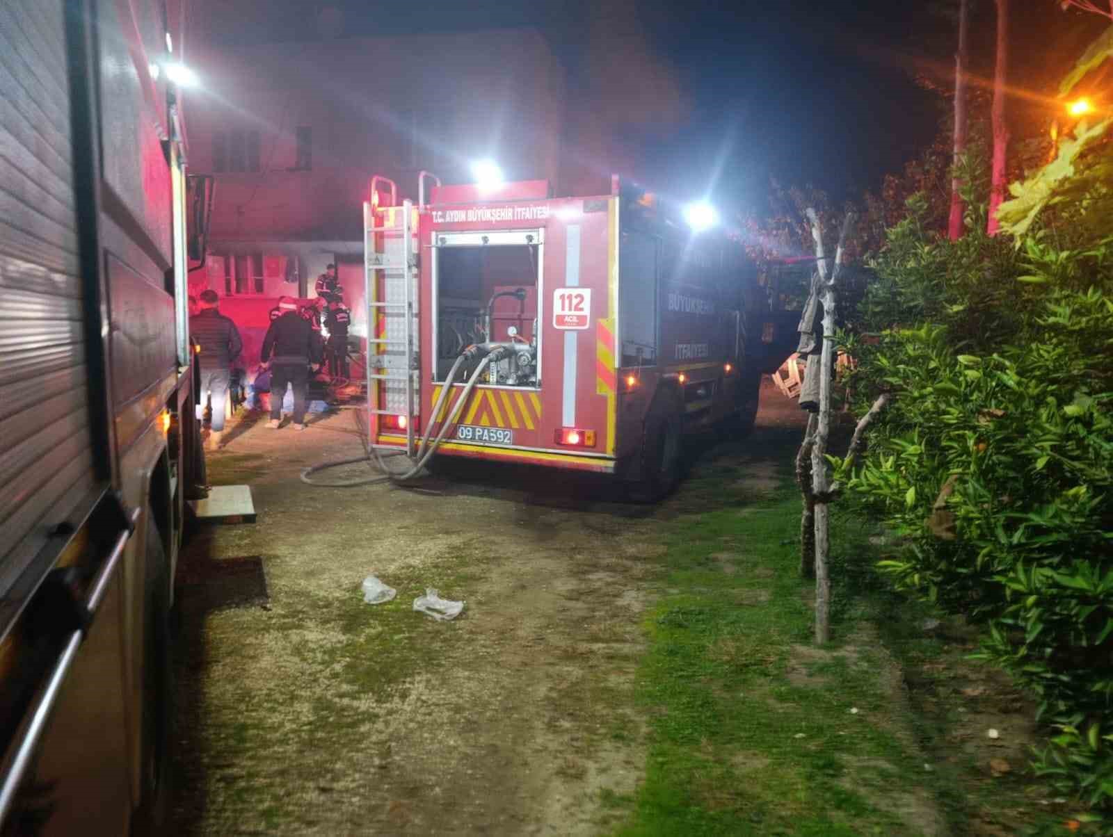 Sobadan çıkan yangında 1 kişi yaralandı
