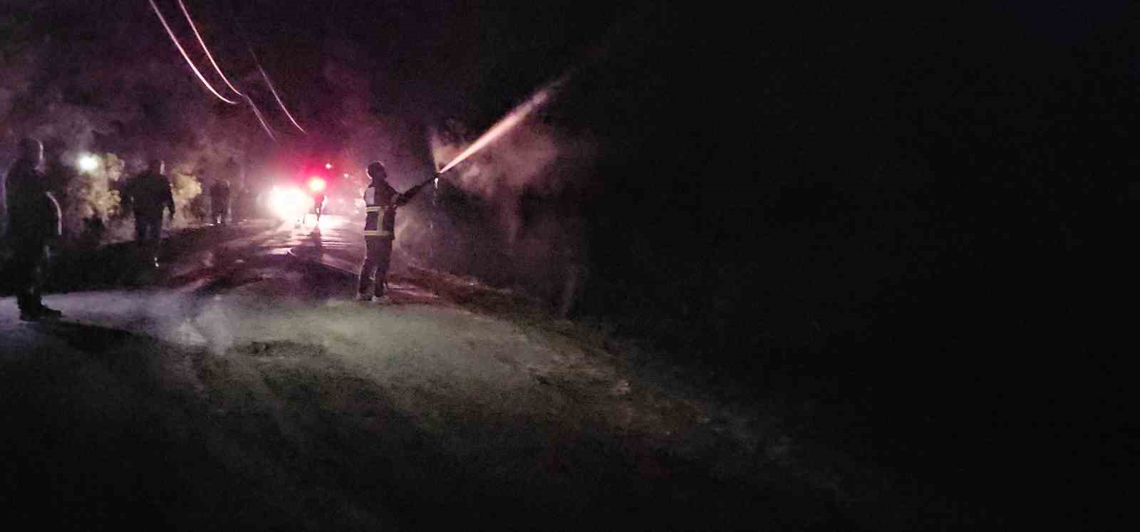 Kastamonu’da çıkan orman yangını söndürüldü
