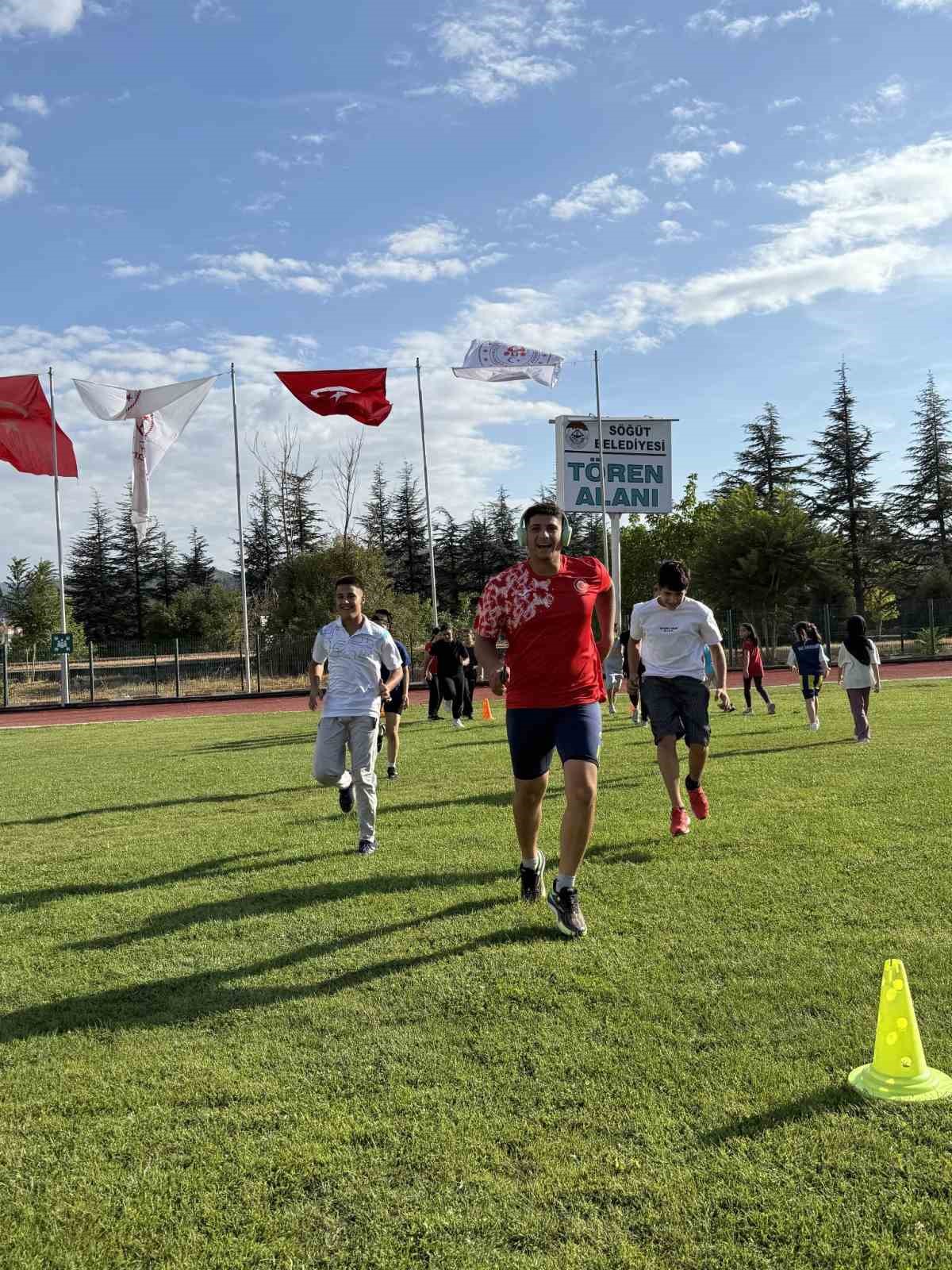 S&ouml;ğ&uuml;t&rsquo;te atletizm antrenmanları ger&ccedil;ekleştirildi
