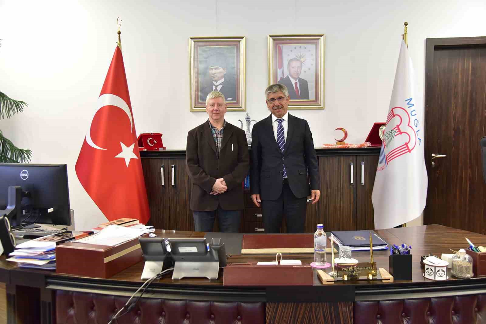 MSKÜ, Ünlü Tarihçi Prof. Dr. John Haldon’u ağırladı