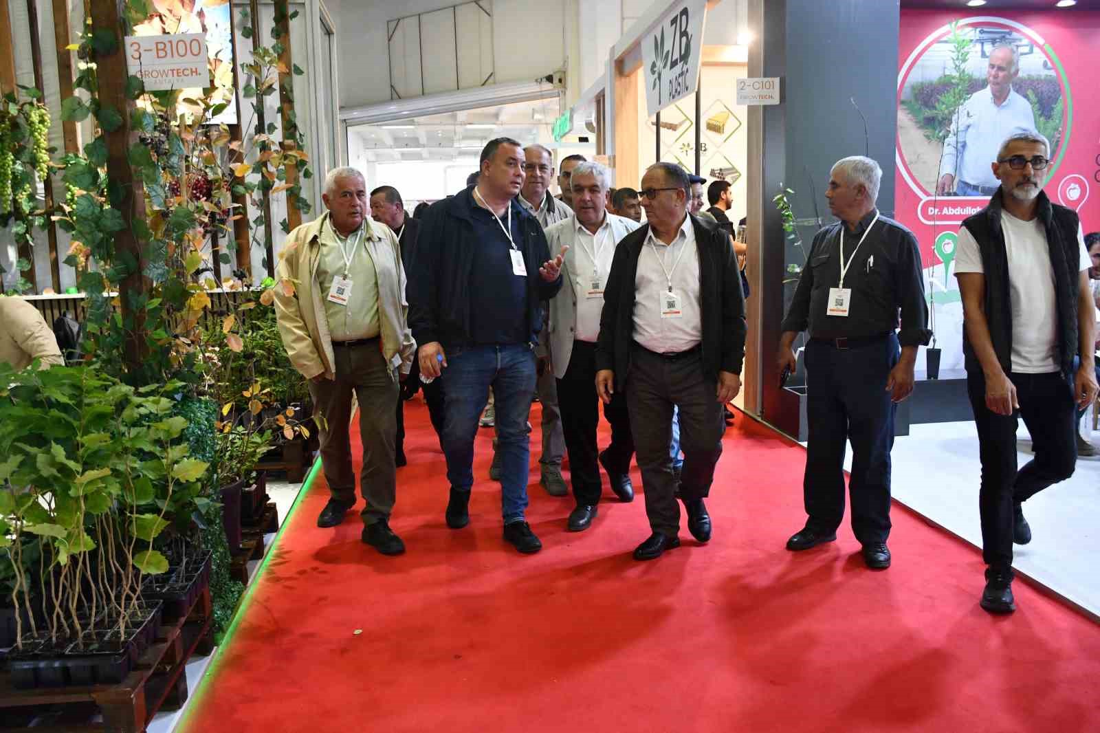 Aydın Ticaret Borsası Üyeleri, Growtech 2025 Fuarı’nda sektördeki yenilikleri yerinde inceledi