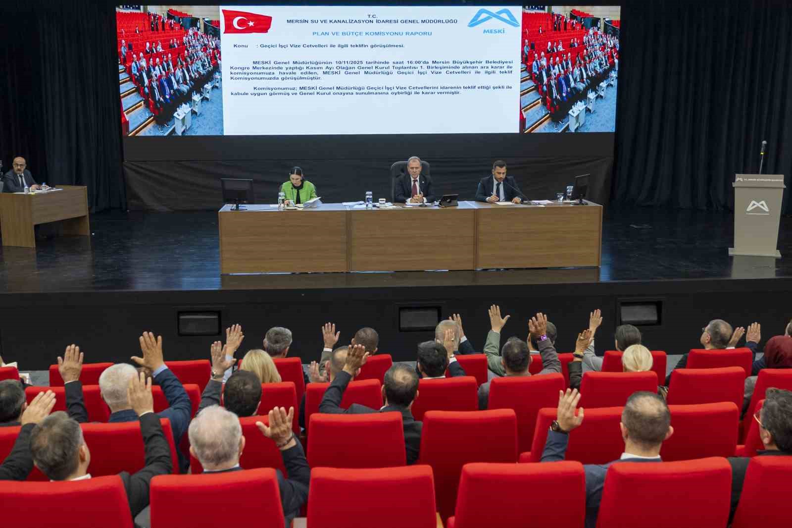 Başkan Se&ccedil;er: "Su kesintisi konusunda vatandaşlarımın hoşg&ouml;r&uuml;s&uuml;ne sığınıyorum"
