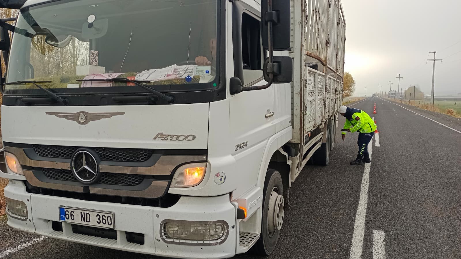 Bulanık’ta kış lastiği denetimi yapıldı