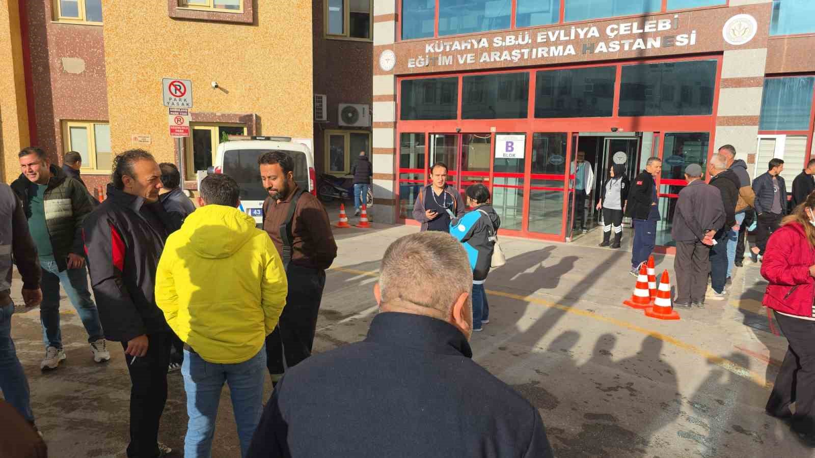 Kütahya Evliya Çelebi Eğitim ve Araştırma Hastanesi’nde yangın