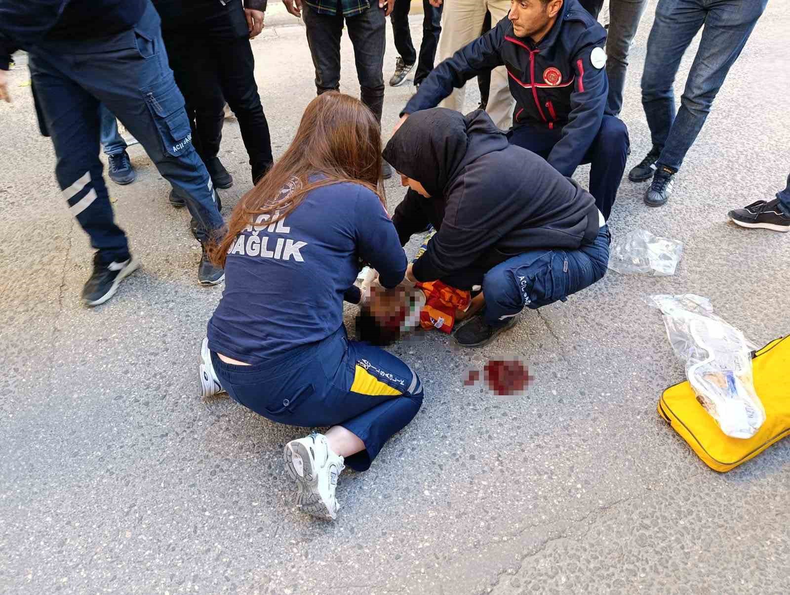 Mardin’de otomobilin çarptığı çocuk yaralandı