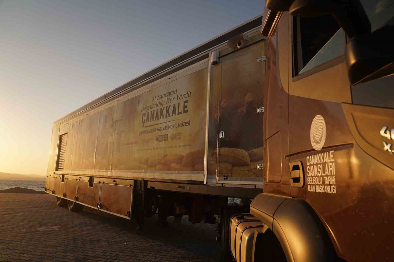 Çanakkale Savaşları Mobil Müzesi Düzce’ye geliyor