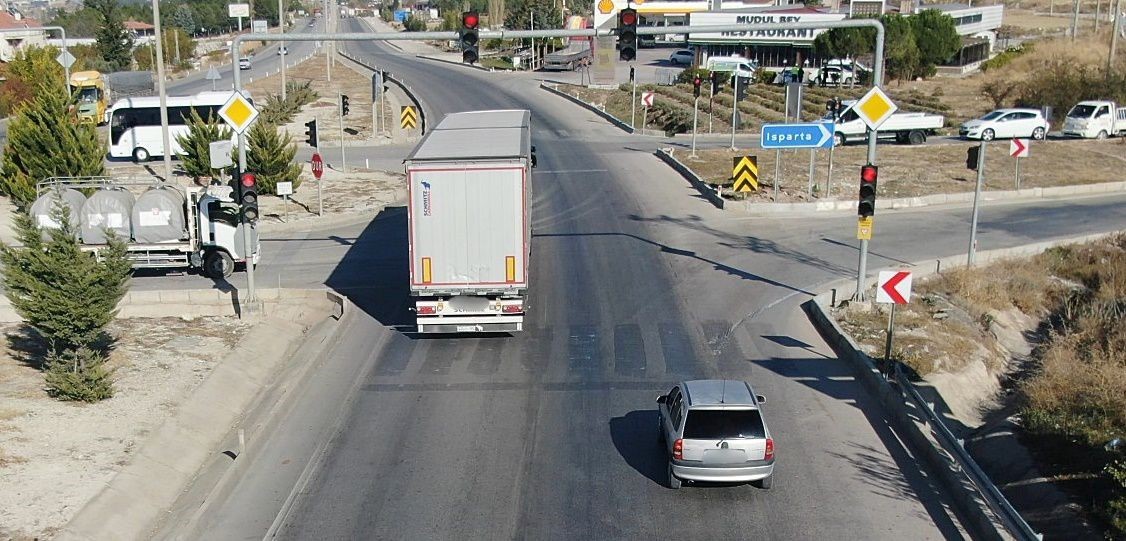 Burdur’da dron destekli trafik denetimi
