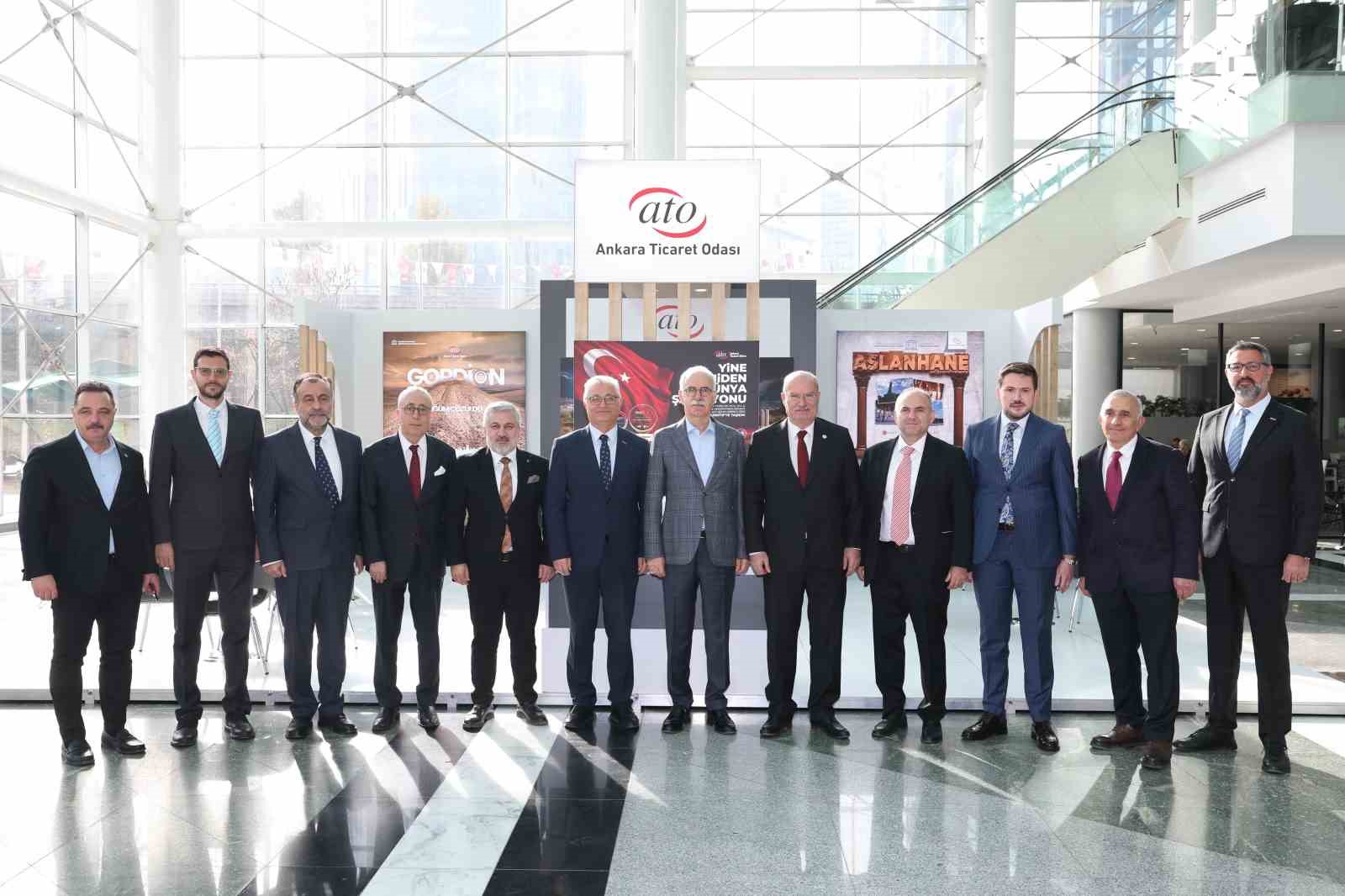 ATO Başkanı Baran: "Dünya çapındaki değerlerimizi daha güçlü tanıtmalıyız"