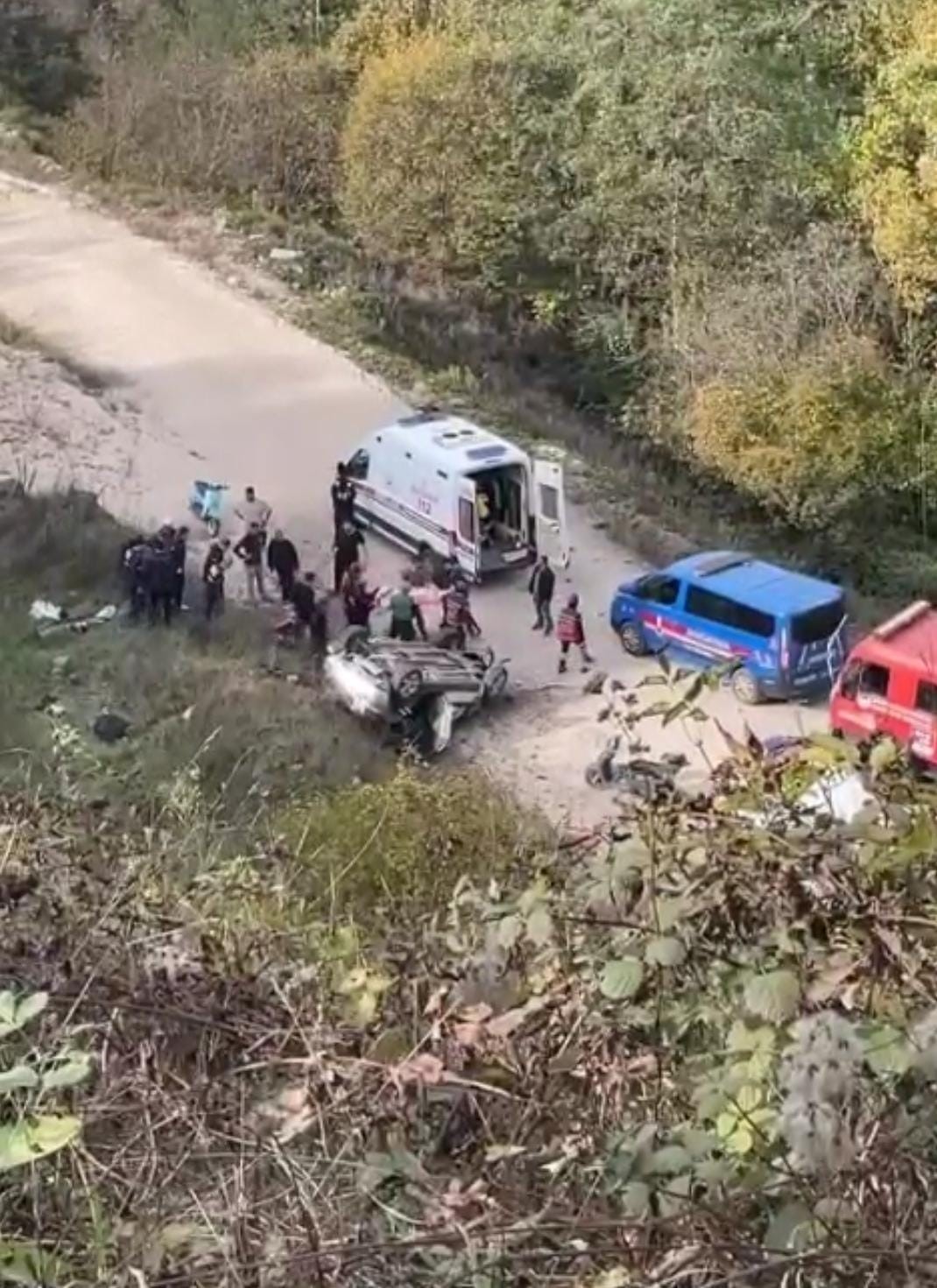Sakarya’da kazada hayatını kaybeden yaşlı kadın son yolculuğuna uğurlandı
