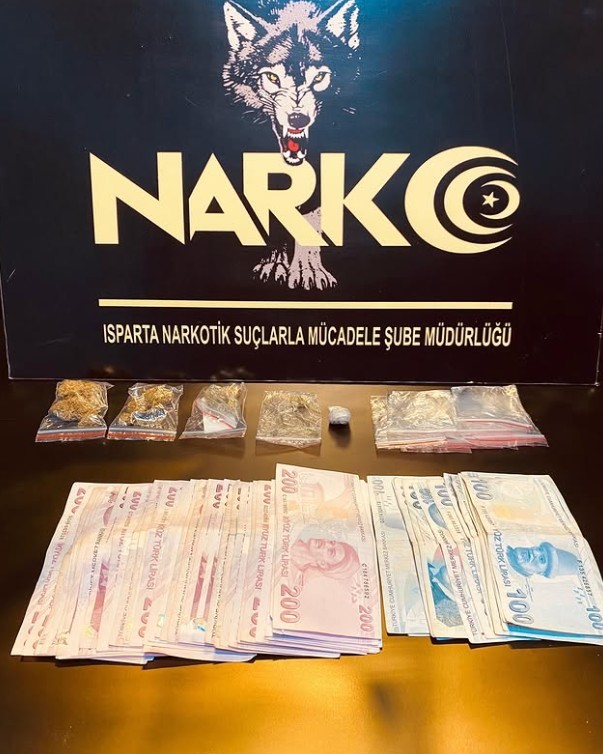 Isparta’da satışa hazır esrar ele geçirildi