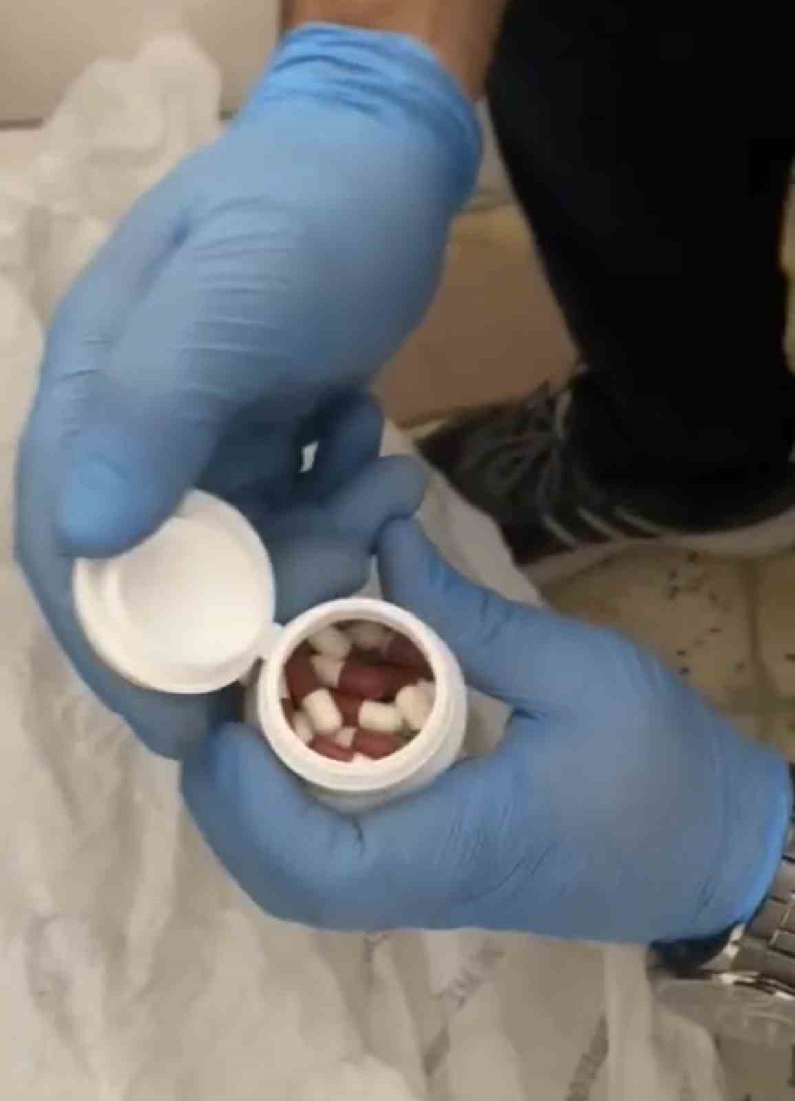 Uyuşturucu hapla ilgili gözaltına alınan şahıs tutuklandı