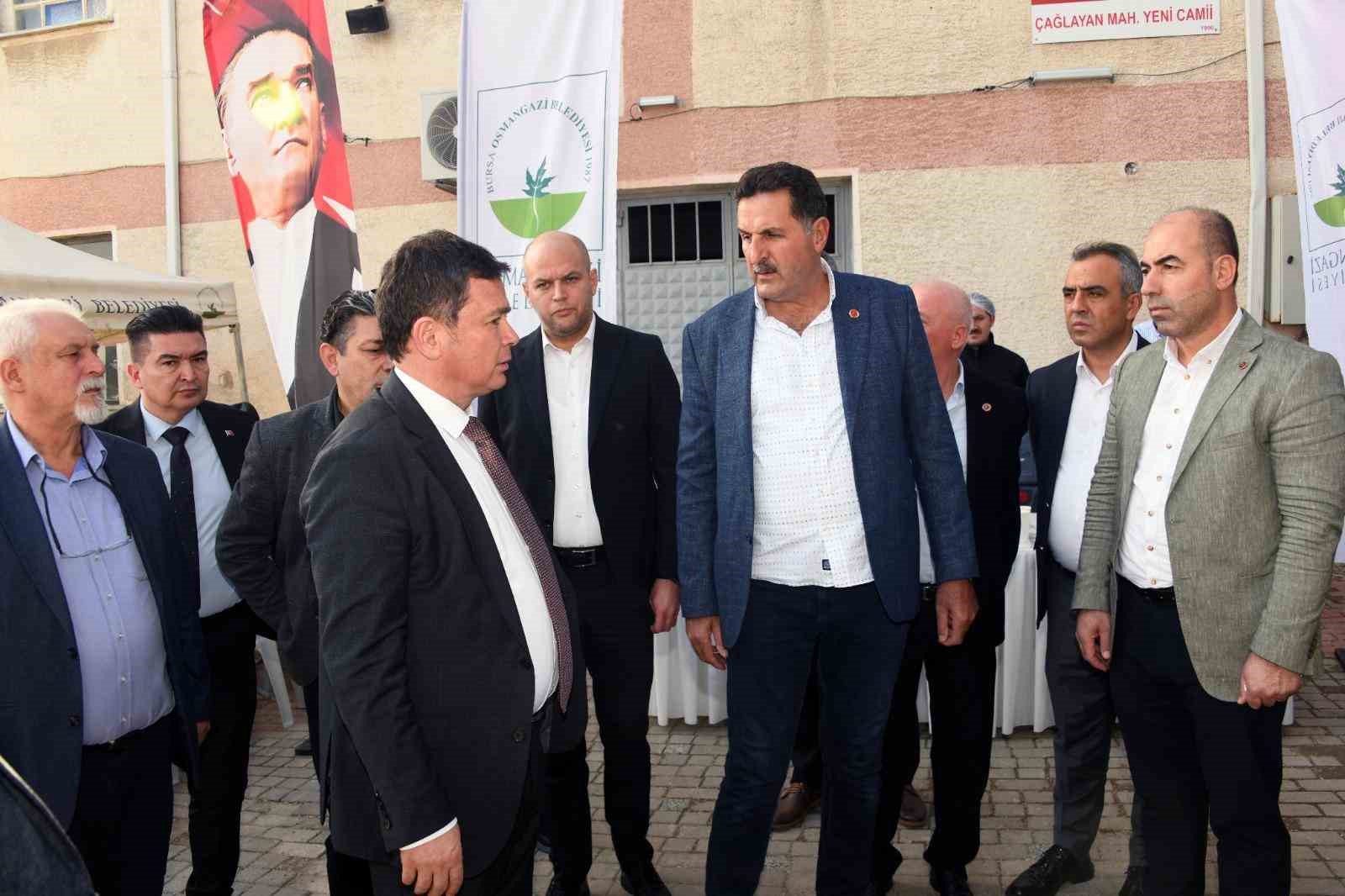 Başkan Aydın’ın Cuma durağı Çağlayan Mahallesi
