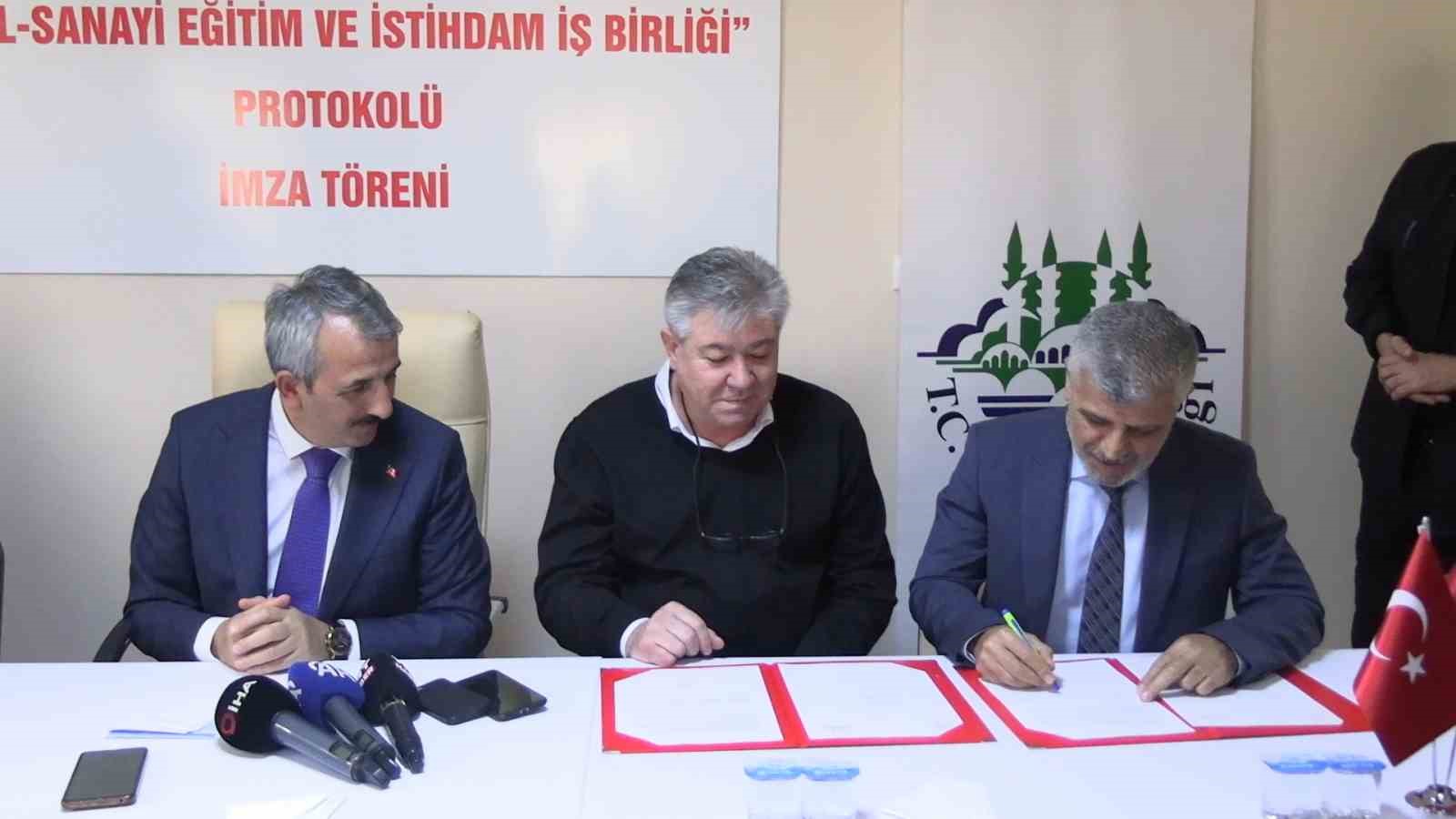 Edirne&rsquo;de meslek lisesi &ouml;ğrencilerine burs ve istihdam garantisi
