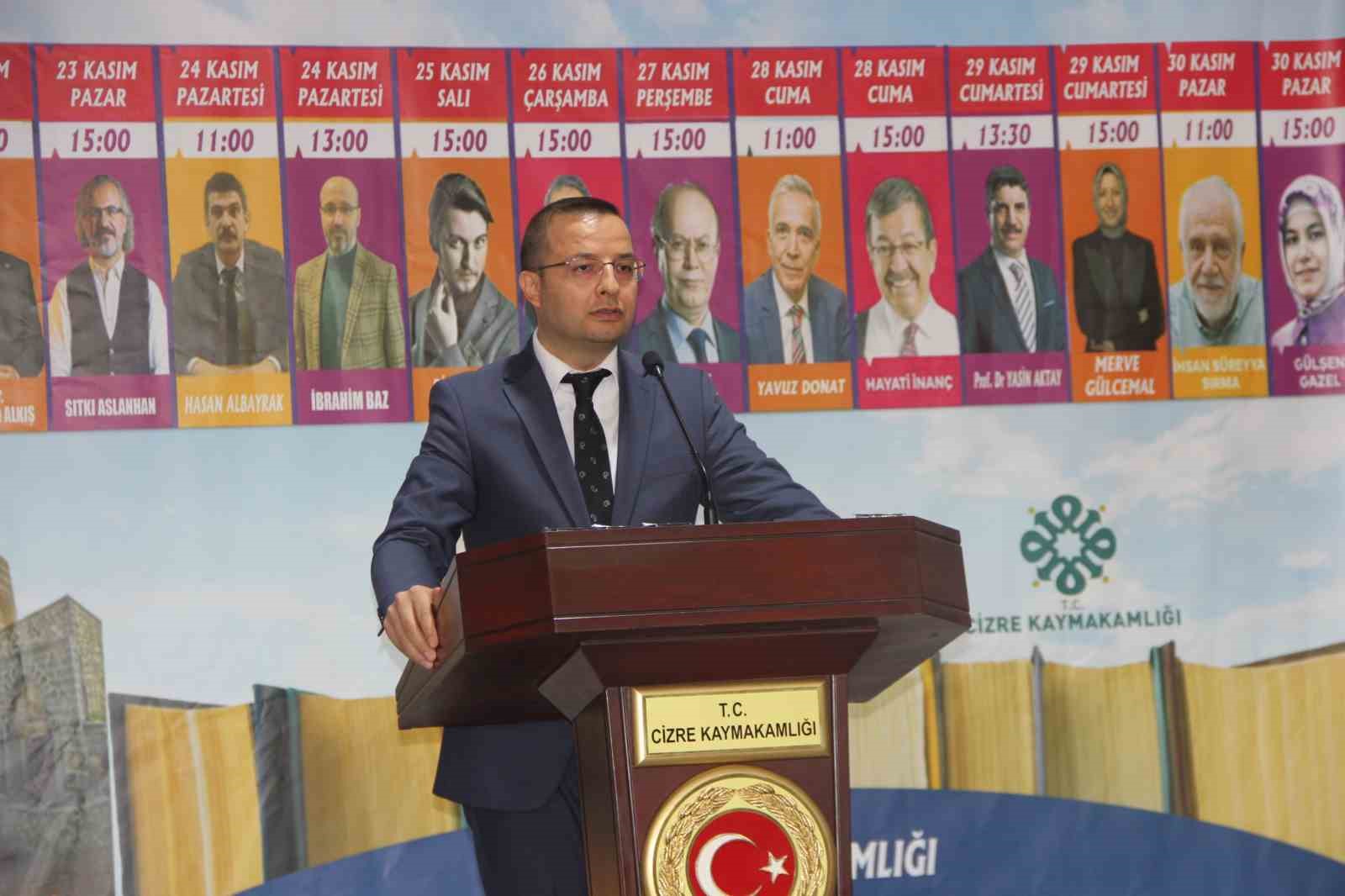 Cizre Kitap Fuarı, "Cezeri’nin İzinde, Kardeşlik Ruhuyla Türkiye Yüzyılı" temasıyla kitapseverleri ağırlayacak