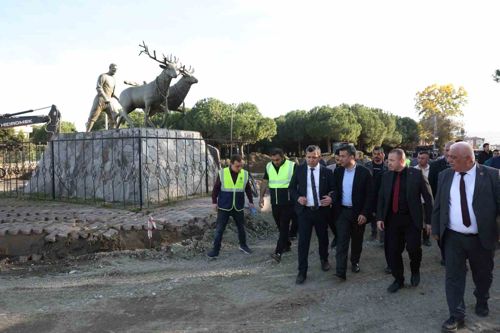 Başkan Doğan Alaçam’da projeleri inceledi
