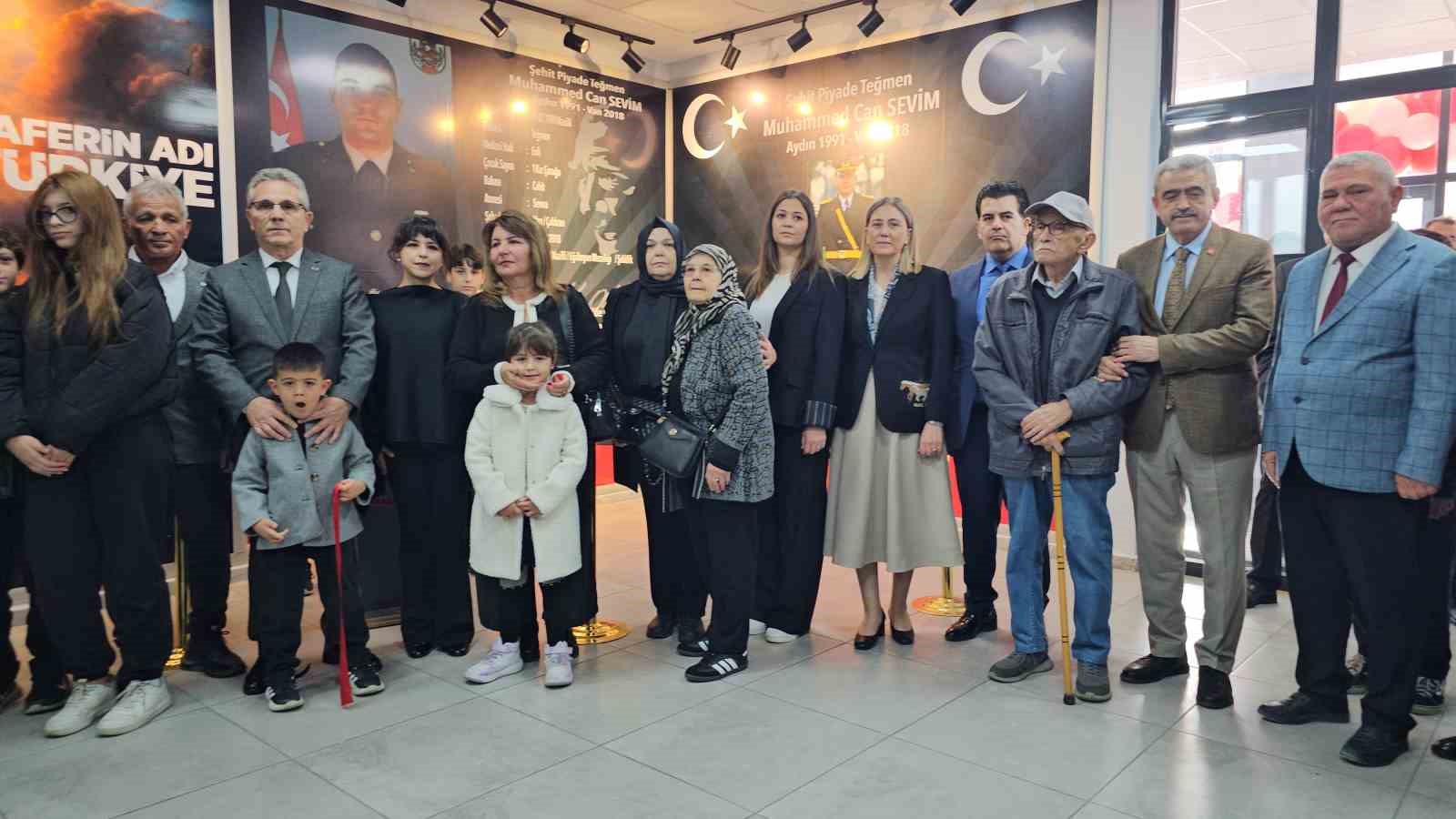 Nazillili şehit teğmenin ismi ortaokulda yaşatılacak
