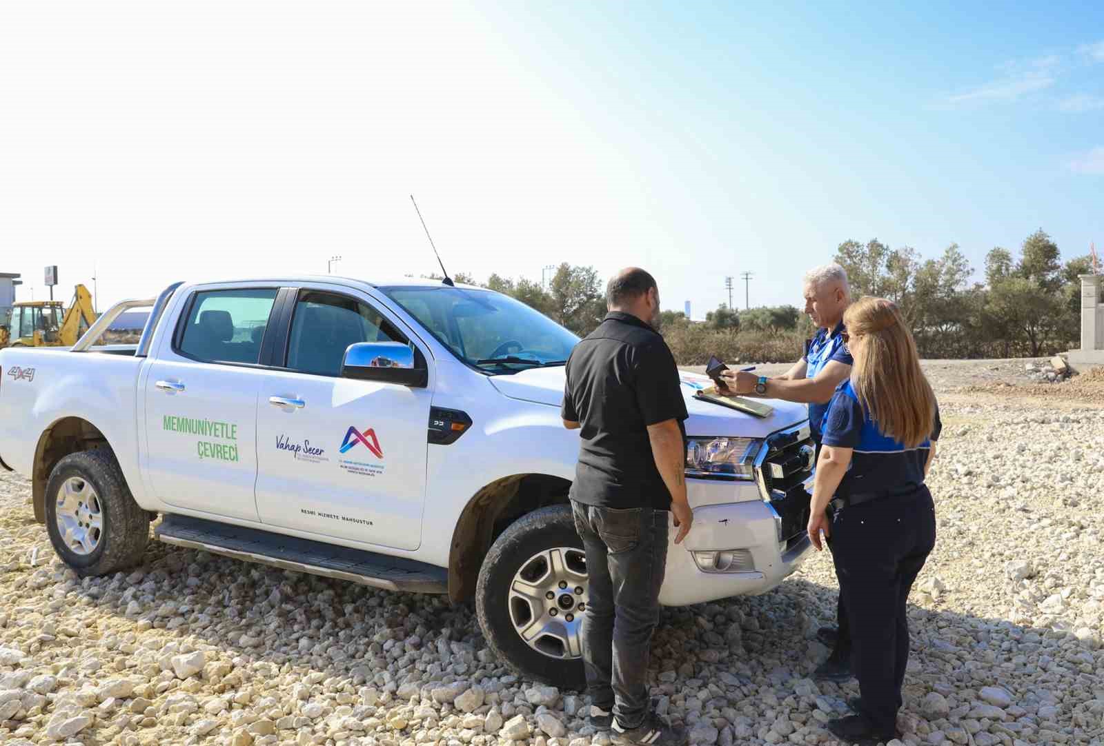 Mersin&rsquo;de hafriyat denetimi uydu sistemiyle sıkı şekilde y&uuml;r&uuml;t&uuml;l&uuml;yor
