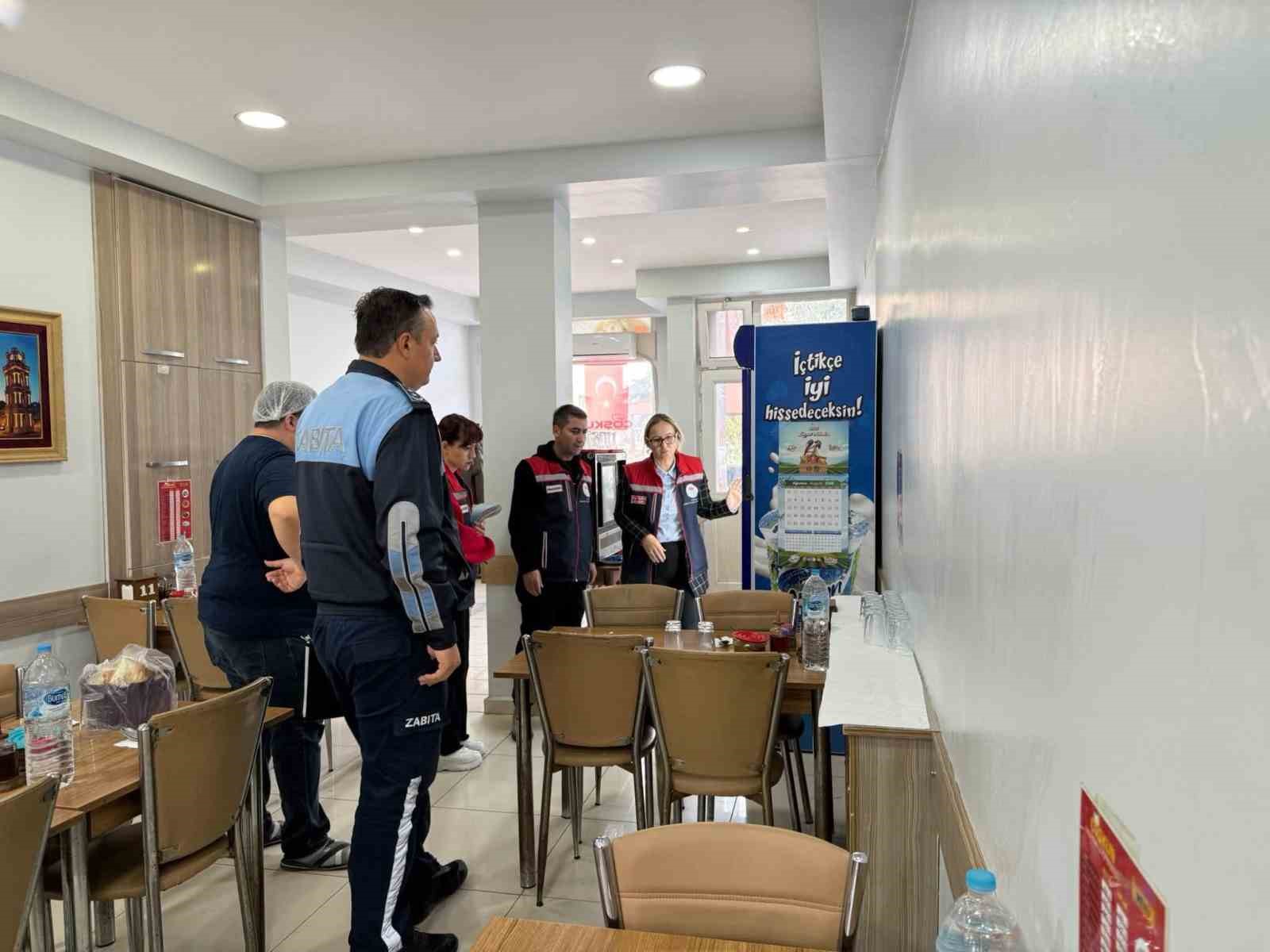 Edirne’de gıda işletmelerine eş zamanlı denetim