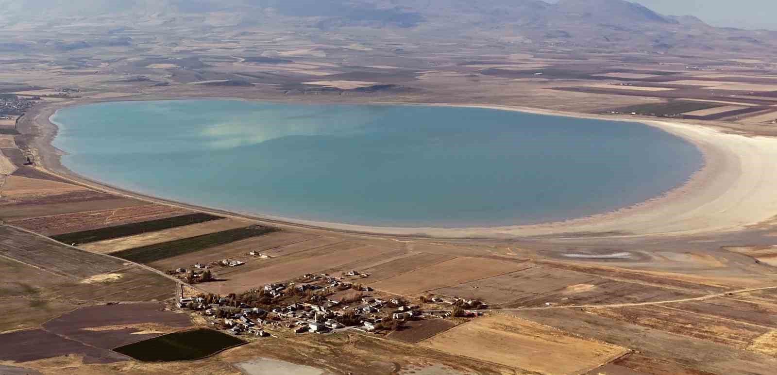 Kuş cenneti Arin Gölü gün geçtikçe alan kaybediyor